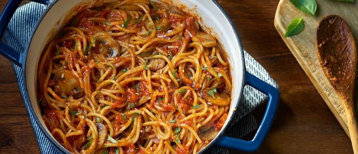 Chanterelle Spaghetti